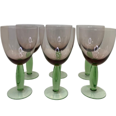 Set de Taças Rosa e Verde 